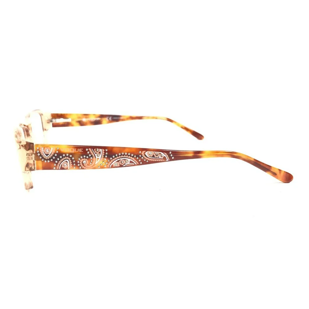 Vogue Eyeglasses Frames VO2625-B W971 Brown Tortoise Rectangular 52-15-135